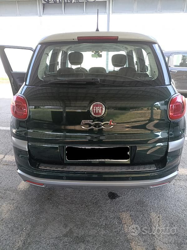 Usata Fiat 500L Cross 120 CV (88 kW) 2018 Verde Monovolume