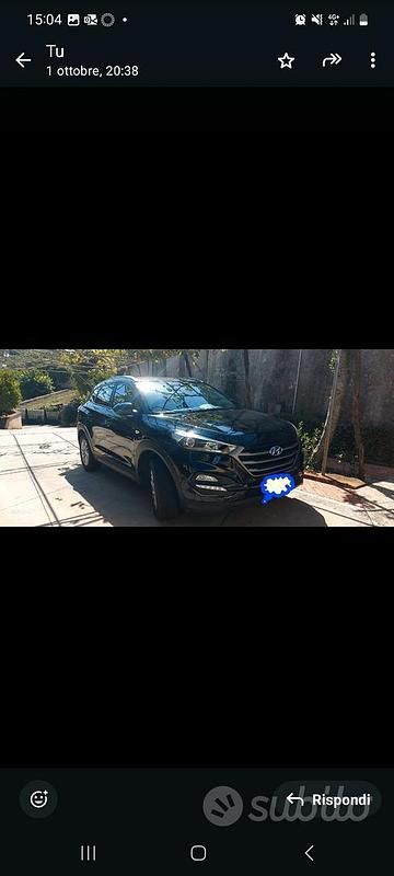 Usata Hyundai Tucson 116 CV (85 kW) 2018 Nero SUV