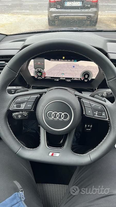 Usata Audi A3 S-Line 150 CV (110 kW) 2022 Blu Berlina