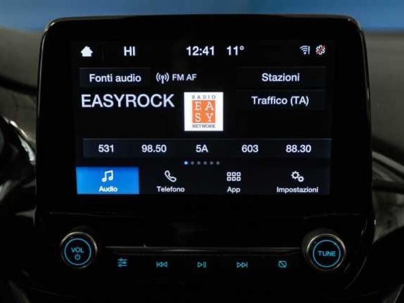 Usata Ford Fiesta Titanium 75 CV (55 kW) 2020 Blu/azzurro Utilitaria