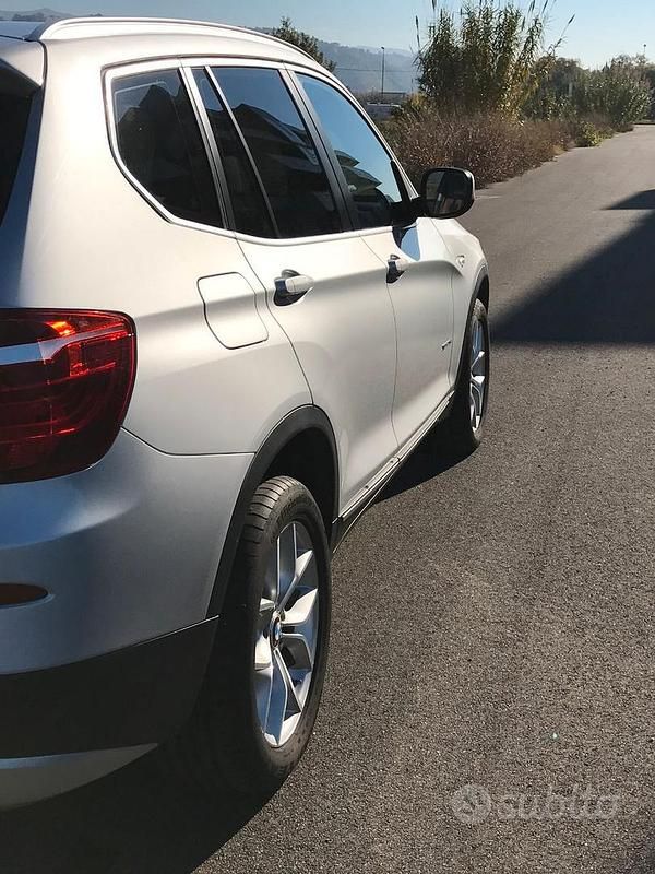 Usata BMW X3 184 CV (135 kW) 2011 Argento SUV