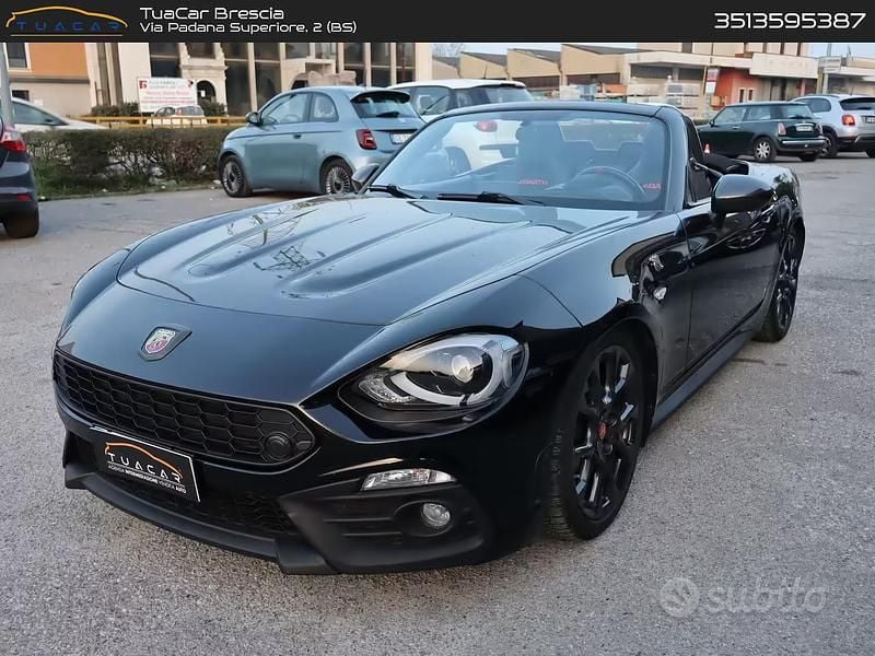 Usata Abarth 124 Spider 170 CV (125 kW) 2018 Nero Cabrio