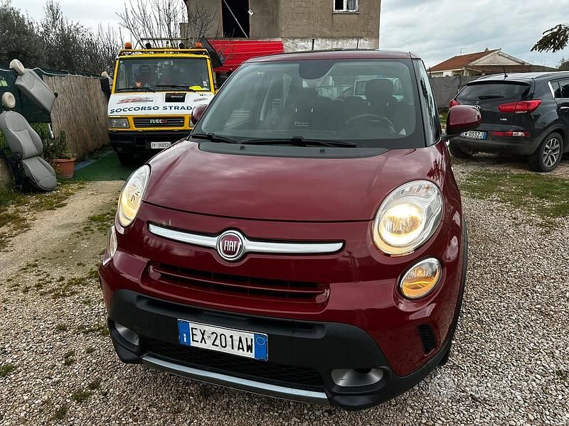 Usata Fiat 500L Cross 120 CV (88 kW) 2014 Rosso Monovolume