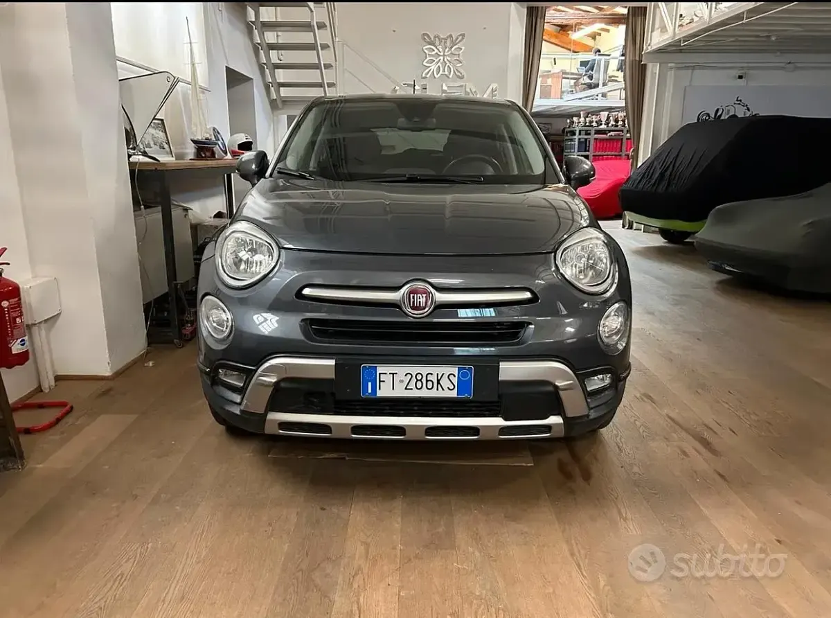 Usata Fiat 500X Cross Plus 140 CV (102 kW) 2017 Grigio SUV