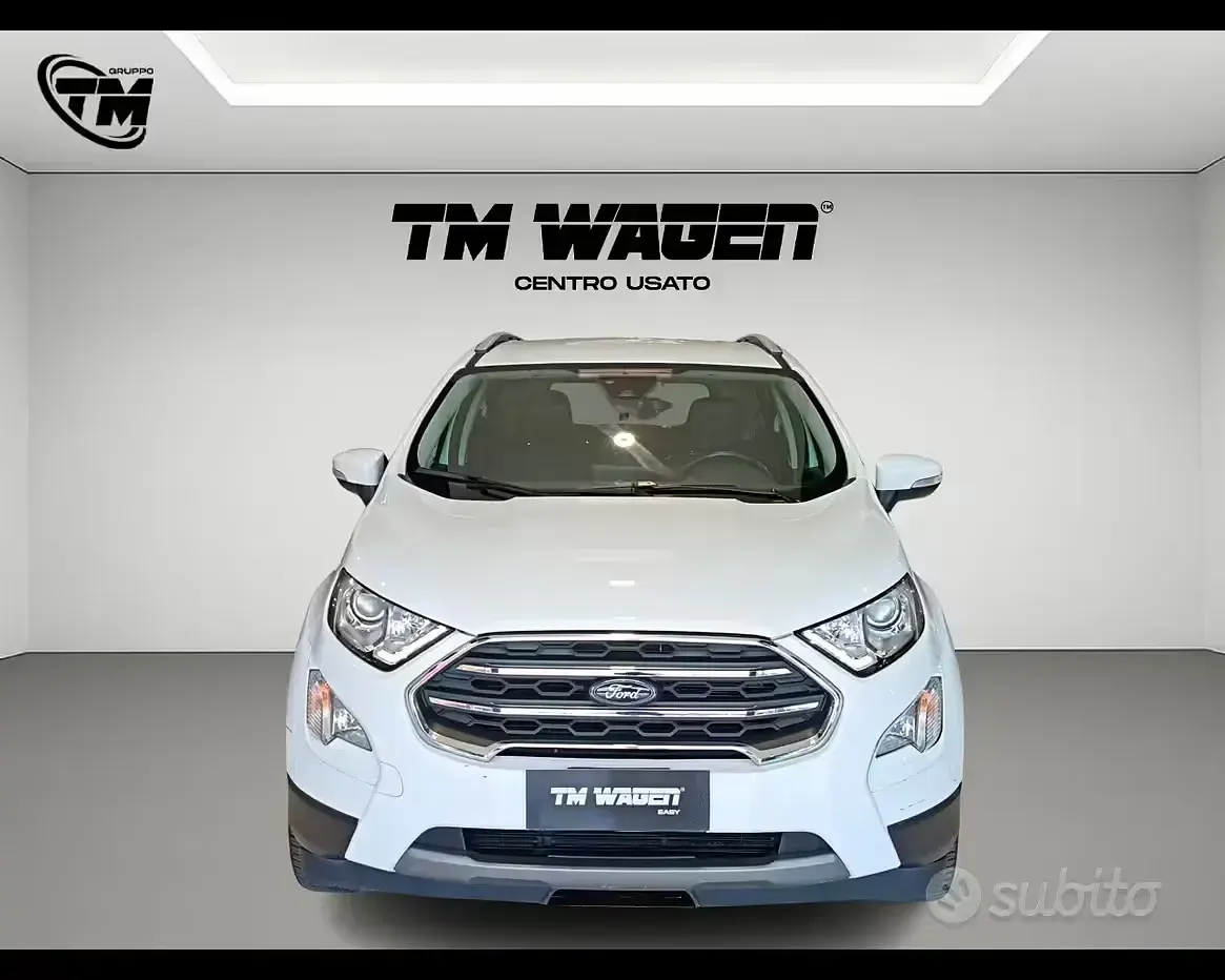 Usata Ford Ecosport Titanium 95 CV (69 kW) 2020 Bianco SUV