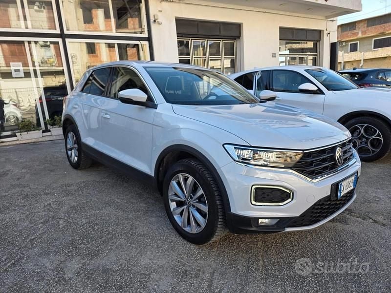 Usata VW T-Roc Sport 150 CV (110 kW) 2022 Bianco SUV
