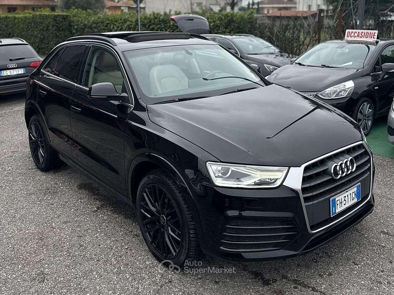 Usata Audi Q3 Business 120 CV (88 kW) 2017 Nero SUV