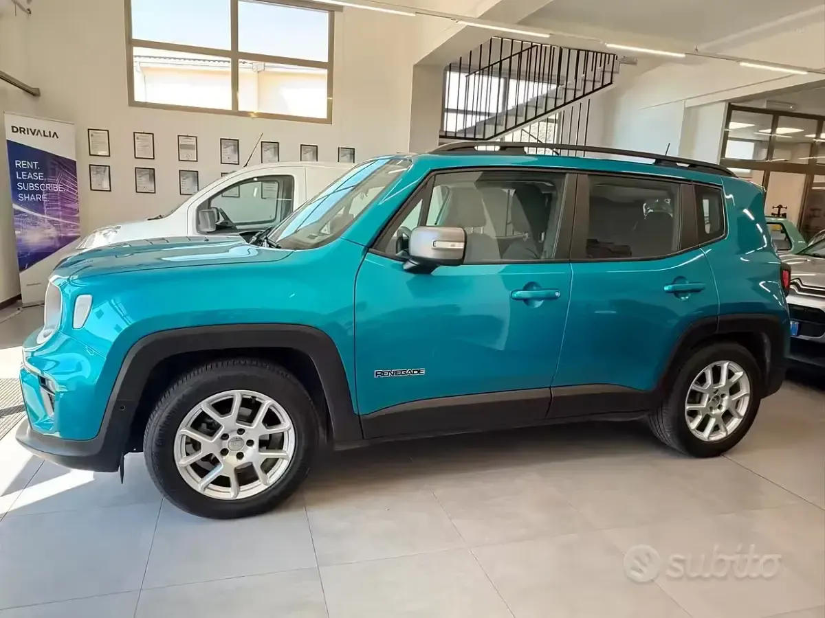 Usata Jeep Renegade Limited 130 CV (95 kW) 2021 Blu SUV