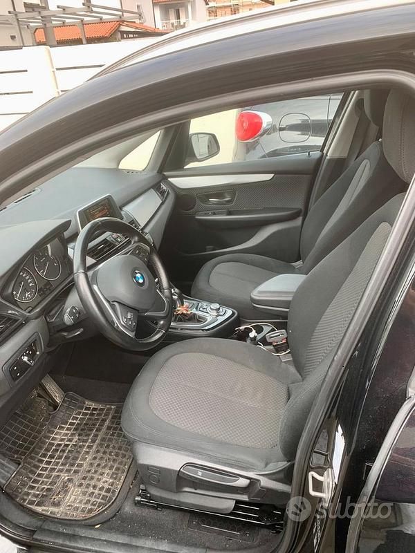 Usata BMW 218 95 CV (69 kW) 2015 Nero Berlina