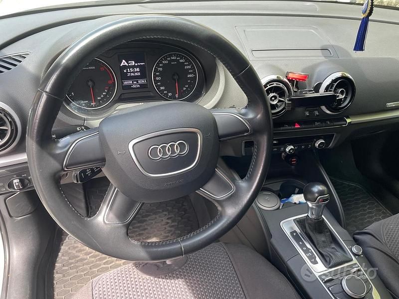 Usata Audi A3 150 CV (110 kW) 2016 Bianco Berlina