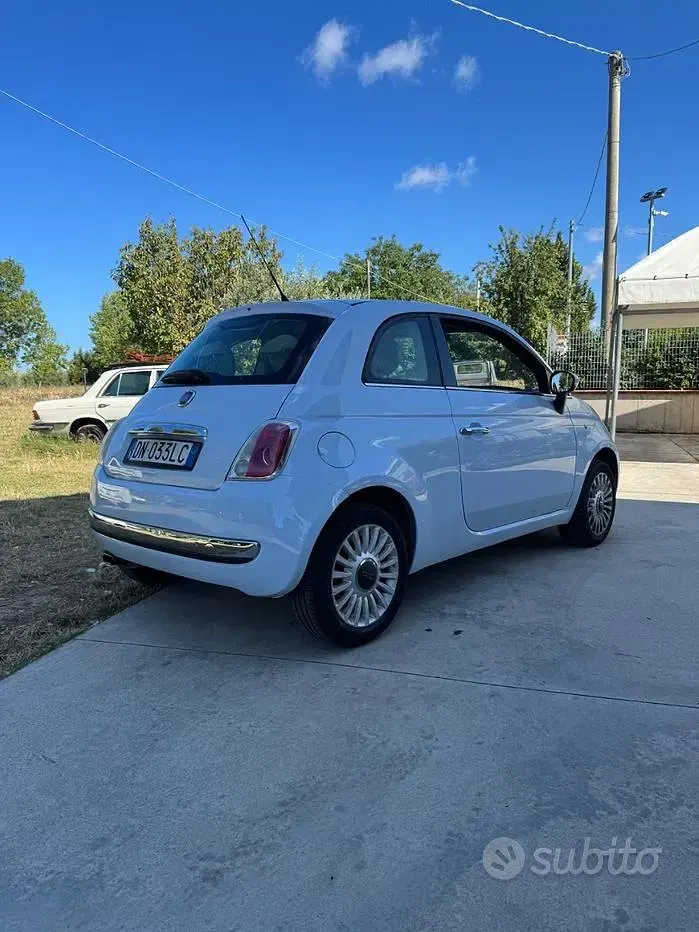 Usata Fiat 500 Pop 75 CV (55 kW) 2008 Bluazzurro Berlina