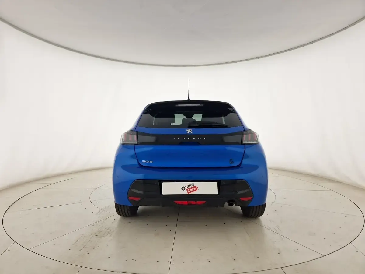 Usata Peugeot 208 Allure 101 CV (74 kW) 2023 Blu Utilitaria