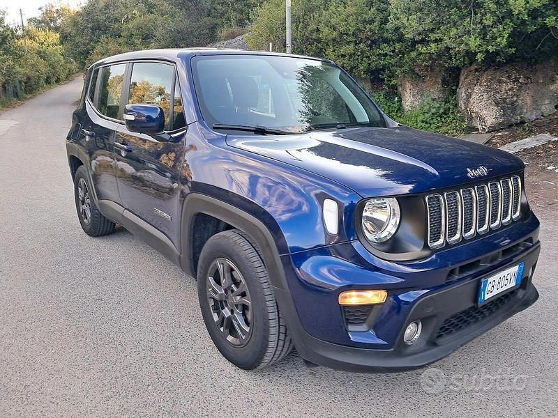Usata Jeep Renegade Longitude 120 CV (88 kW) 2020 Blu SUV
