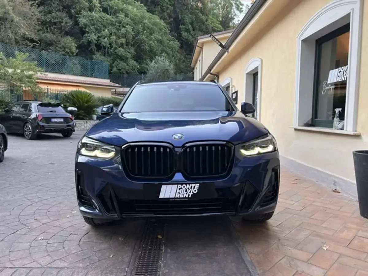 Usata BMW X3 M Sport 190 CV (139 kW) 2022 Blu/azzurro SUV