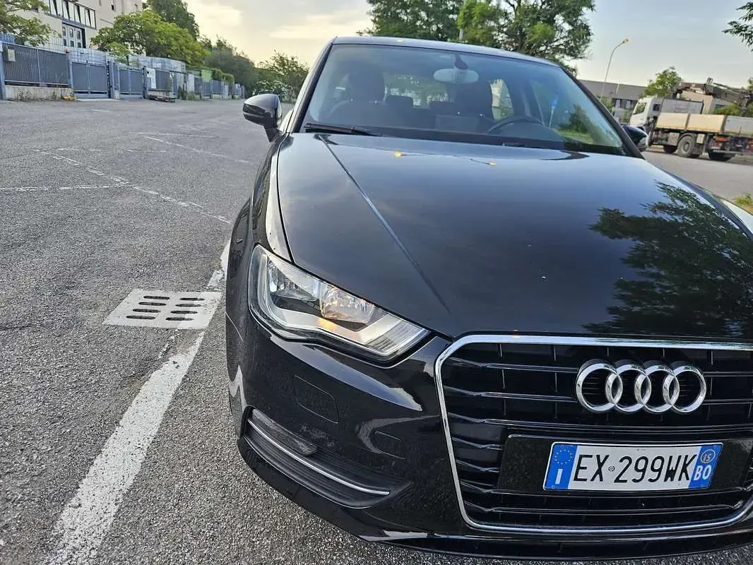 Usata Audi A3 Admired 110 CV (80 kW) 2015 Nero Berlina
