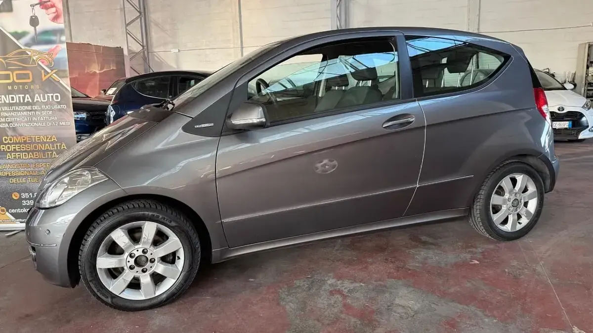 Usata Mercedes A160 Edition 95 CV (69 kW) 2009 Argento Berlina