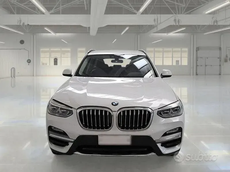 Usata BMW X3 Luxury Line 190 CV (139 kW) 2018 Bianco SUV