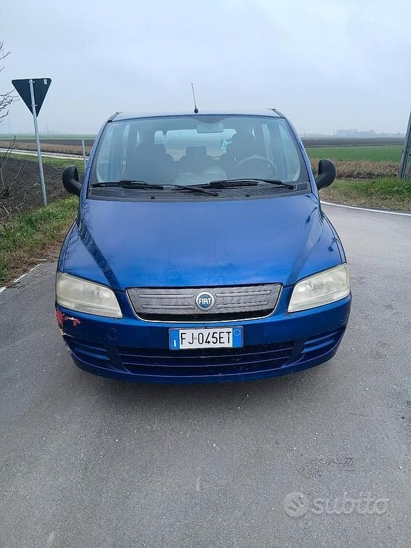 Blu Usata 2008 Fiat Multipla Monovolume | 1500 € (Super prezzo) - Immagine 1/4