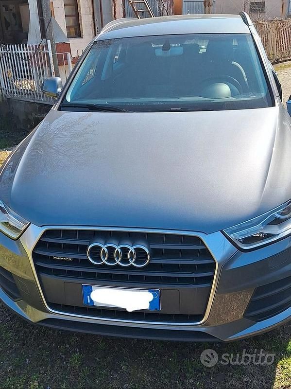 Usata Audi Q3 Design 150 CV (110 kW) 2016 Grigio SUV