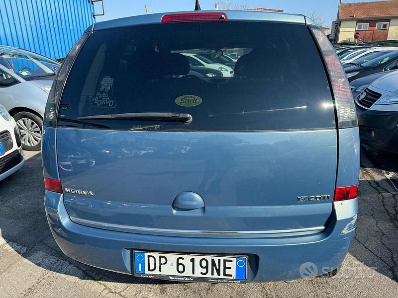 Usata Opel Meriva Cosmo 101 CV (74 kW) 2008 Grigio scuro Monovolume