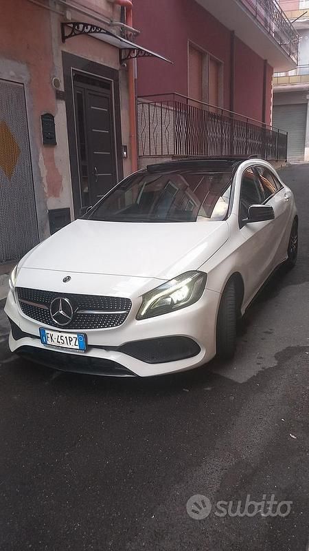 Usata Mercedes A200 136 CV (100 kW) 2017 Bianco Berlina
