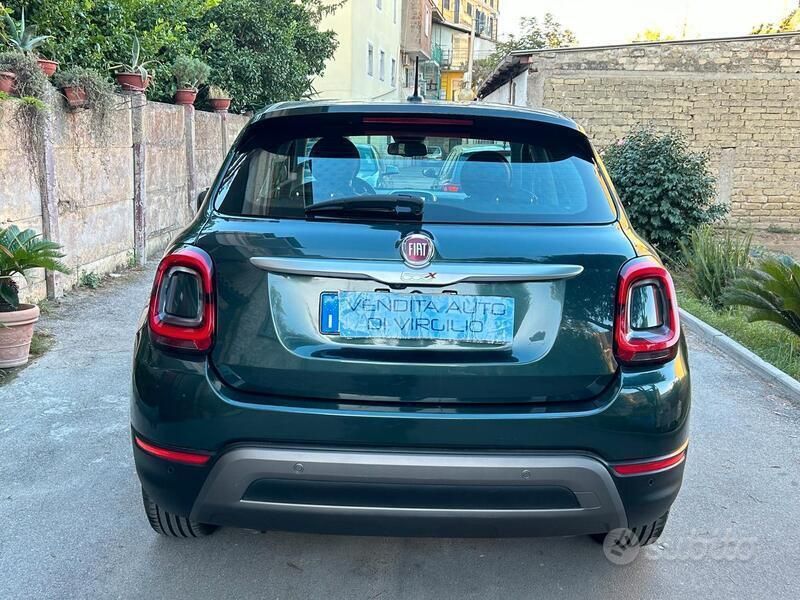 Usata Fiat 500X Cross 95 CV (69 kW) 2019 Verde SUV