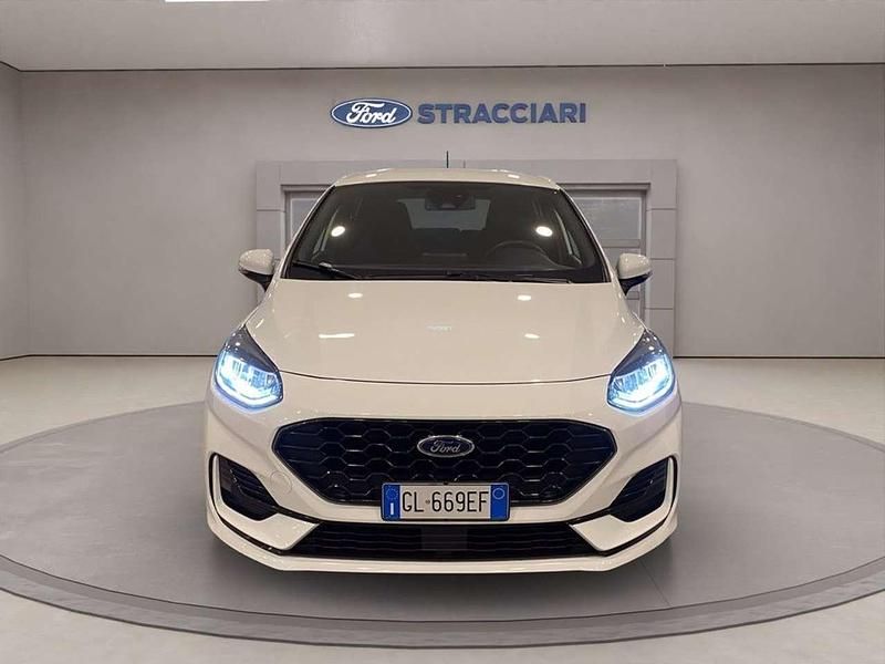 Usata Ford Fiesta ST-Line X 125 CV (91 kW) 2022 Bianco Berlina