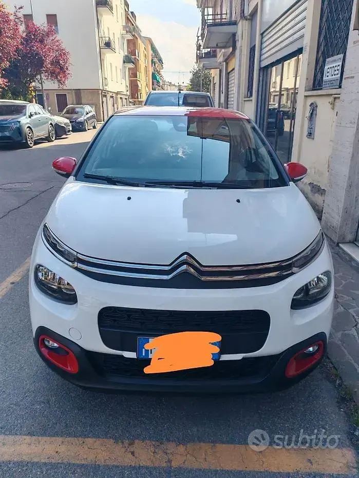 Usata Citroën C3 PureTech 83 CV (61 kW) 2019 Bianco Utilitaria