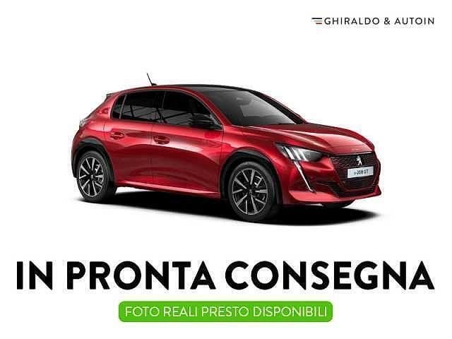 Usata Peugeot e-208 GT 100 kW (136 CV) 2022 Rosso Utilitaria