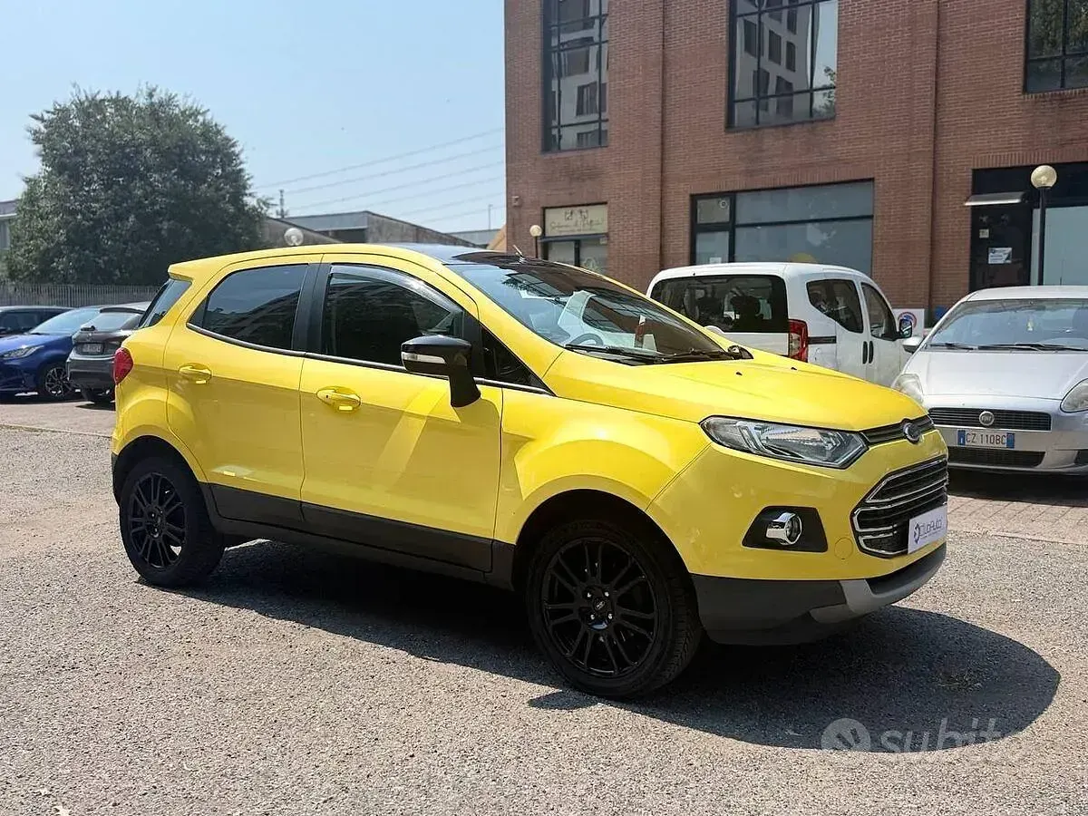 Usata Ford Ecosport Titanium S 95 CV (69 kW) 2017 Giallo SUV