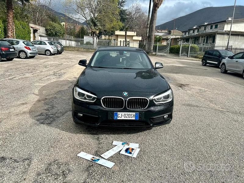 Usata BMW 116 Efficient Dynamics 116 CV (85 kW) 2017 Nero Utilitaria