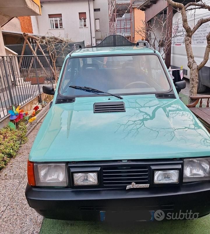 Usata Fiat Panda 54 CV (39 kW) 2001 Verde Utilitaria
