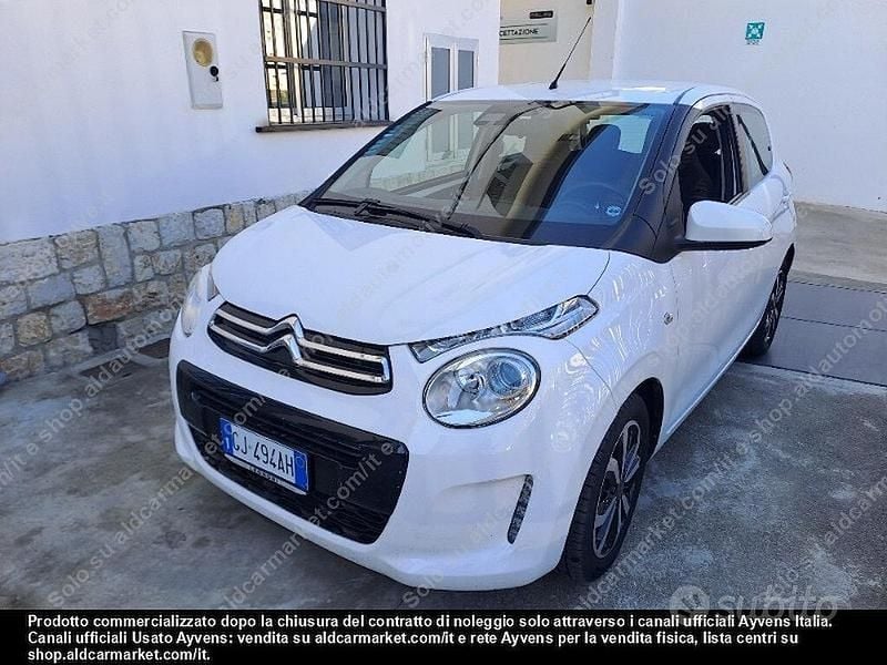 Usata Citroën C1 Shine 72 CV (52 kW) 2022 Bianco Utilitaria