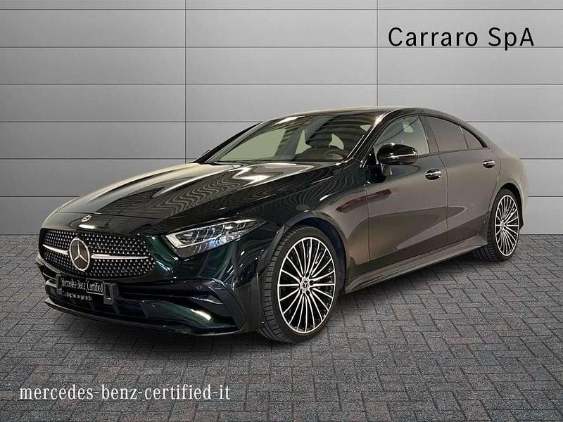 Usata Mercedes CLS400 Premium Plus 330 CV (242 kW) 2022 Verde scuro metallizzato Coupé