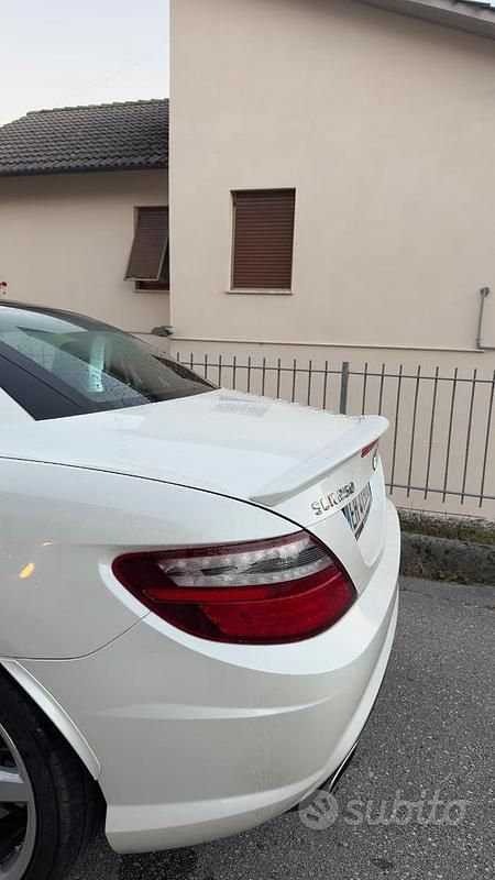 Usata Mercedes SLK250 Premium 204 CV (150 kW) 2011 Bianco Cabrio