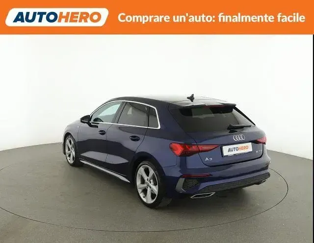 Usata Audi A3 S-Line 149 CV (109 kW) 2021 Blu Berlina