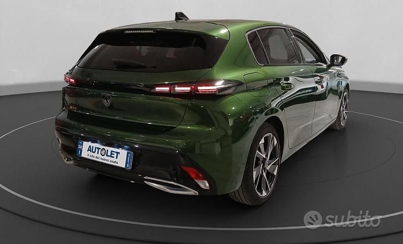 Usata Peugeot 308 131 CV (96 kW) 2023 Verde Berlina
