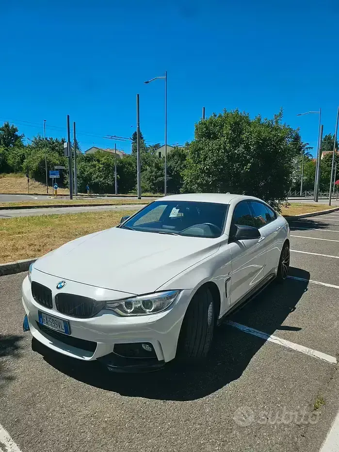Usata BMW 420 Coupé 190 CV (139 kW) 2015 Bianco Coupé