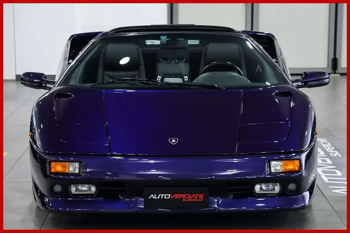 Usata Lamborghini Diablo 530 CV (389 kW) 1998 Blu Cabrio