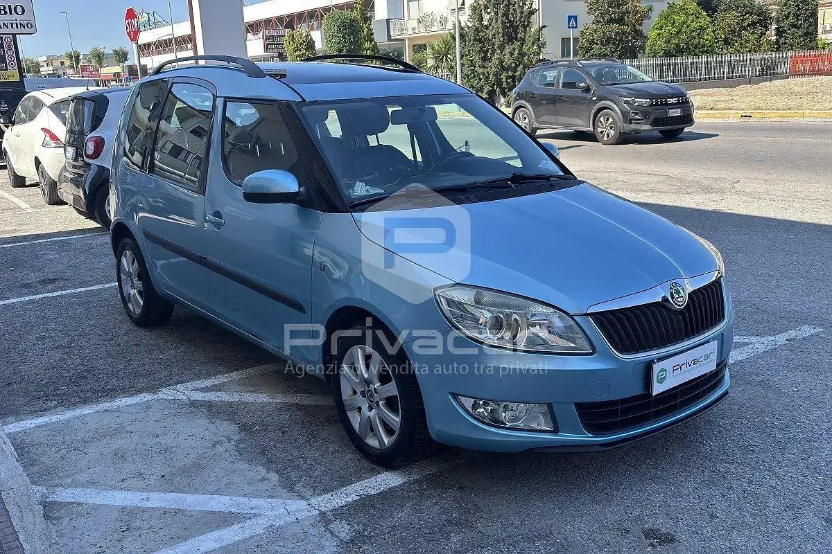 Usata Skoda Roomster Style 75 CV (55 kW) 2011 Blu Monovolume