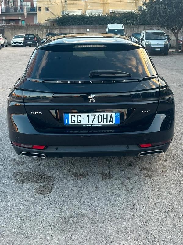 Usata Peugeot 508 GT-line 136 CV (100 kW) 2021 Nero Station wagon