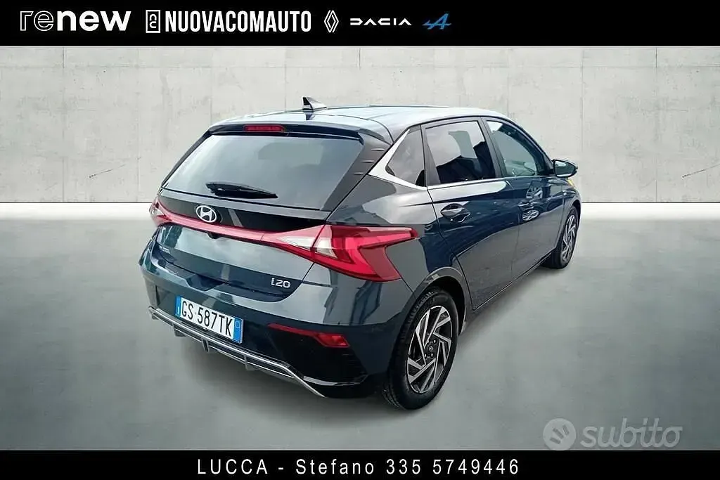 Usata Hyundai i20 Prime 101 CV (74 kW) 2024 Grigio Utilitaria