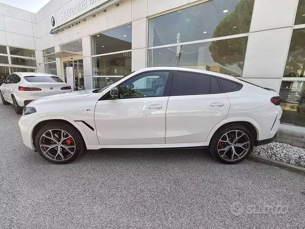 Usata BMW X6 M Sport 286 CV (210 kW) 2023 Bianco SUV