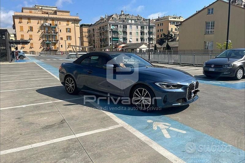 Brugt BMW 420 M Sport 190 HK (139 kW) 2022 Blå Cabriolet