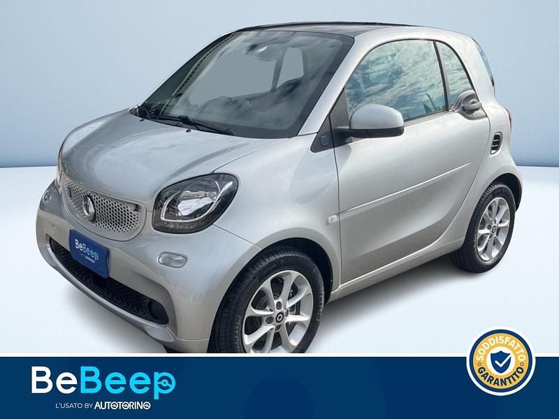 Argento metallizzato Usata 2019 Smart ForTwo Electric Drive Passion Tre volumi | 9400 € (Buon prezzo) - Immagine 1/3