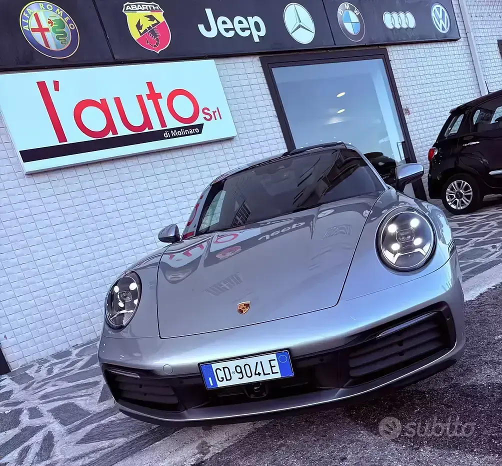Usata Porsche 911 Carrera 4S 450 CV (330 kW) 2021 Grigio Coupé