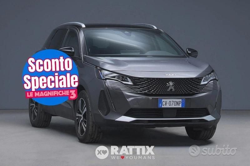 Usata Peugeot 3008 GT 136 CV (100 kW) 2024 Grigio platinum SUV