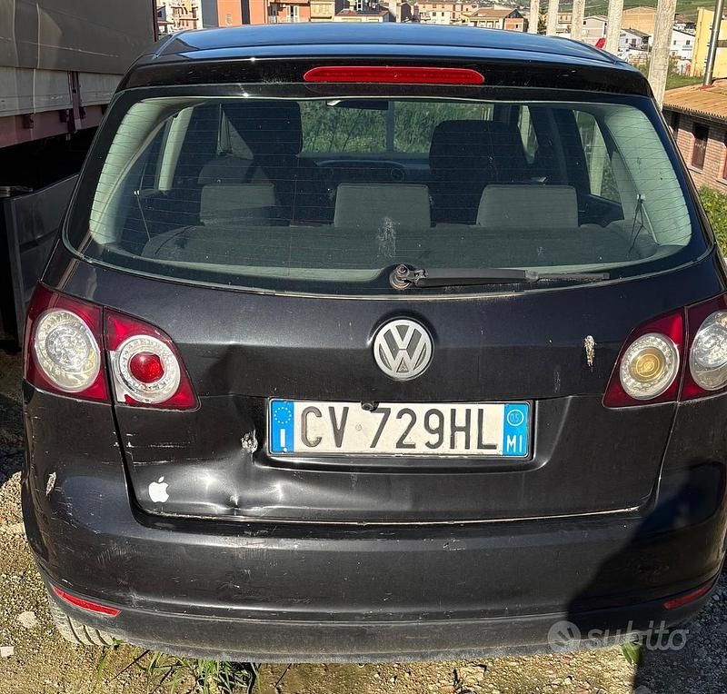 Usata VW Golf Plus Cross 105 CV (77 kW) 2005 Nero Monovolume