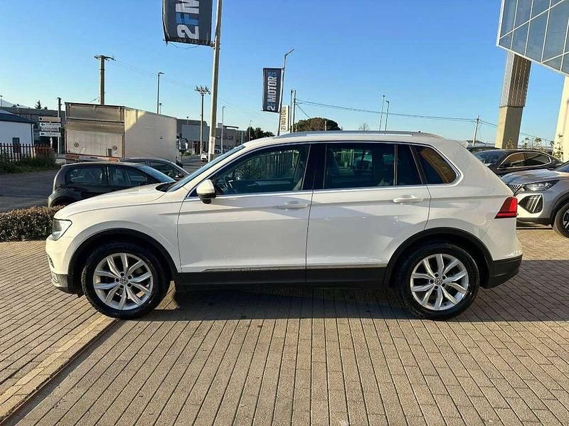 Usata VW Tiguan Business 150 CV (110 kW) 2017 Bianco SUV