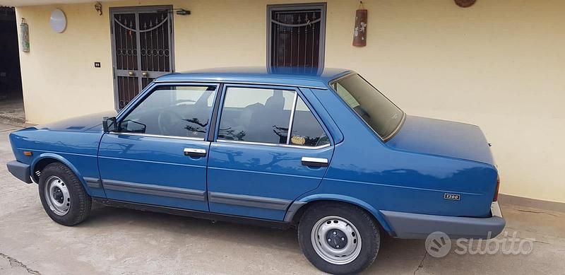 Usata Fiat 131 1982 Blu Berlina